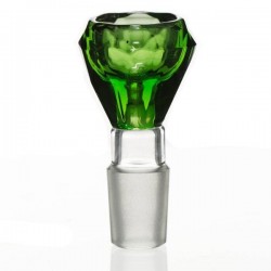 Cazoleta Grace Glass verde corte de diamante