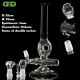 Bubbler mit innovativem design realisiert, das von Grace Glass