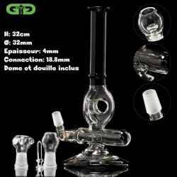 Bubbler Grace Glass Inline perc (inclus douille, dome & nail)