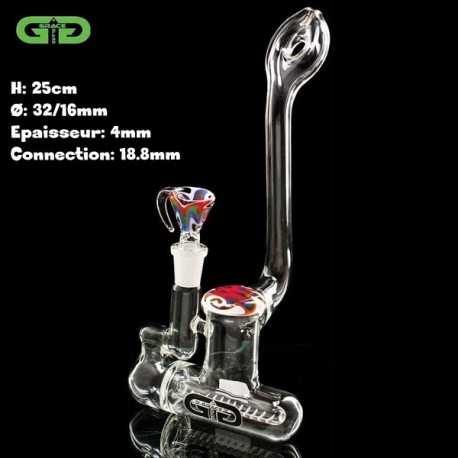 Bubbler mit kaffeemaschine online unterzeichnet Grace Glass