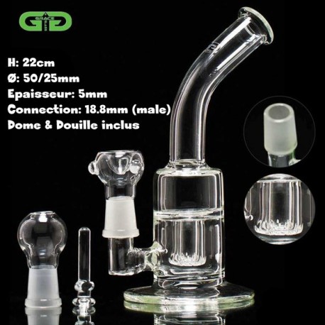 De bekende en beroemde bubbler Valk met de Genade Glas