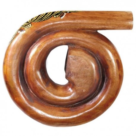 Didgeridoo spiral or didgeridoo travel