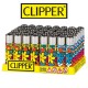 Lotto di 4 accendini Clipper Fiore