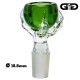 Buchse Grace Glass grün in form von pfote des drachen