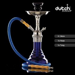 Shisha Dutch 34cm Blue - Top quality