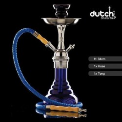 Shisha Dutch 34cm Azul - Top calidad