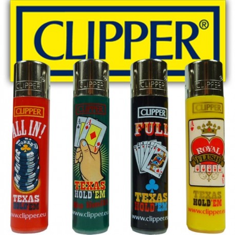 Encendedores Clipper De Poker Edición