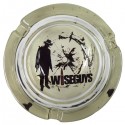 Glass ashtray Wiseguys