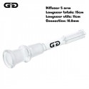 Plongeur Grace Glass 5arm diffuser 18,8mm 11cm