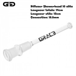 Plongeur Grace Glass Showerhead Diffuser Ø 18.8mm 12cm