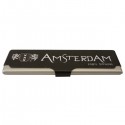 Caja de metal Amsterdam para papel de fumar slim