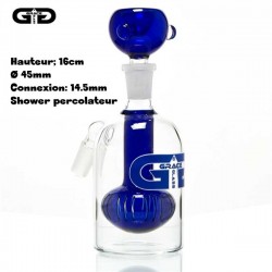 Grace Glass refredador blau 14,5mm showerhead