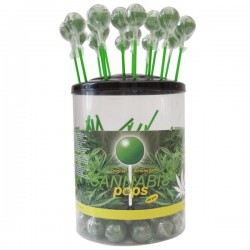 Sucettes Lollypop goût Cannabis