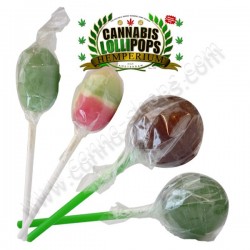 40 sucettes Lollypop Cannabis et Hash