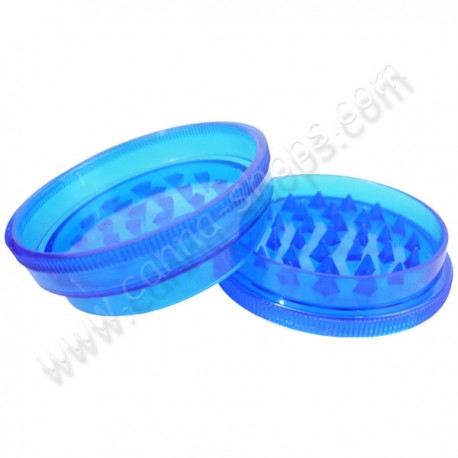 Grinder 2 parties 60mm Bleu