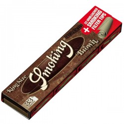 Rolling paper Smoking Brown + Tips