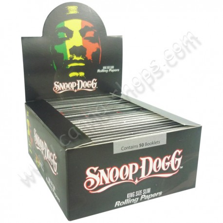 Snoop Dog Slim lot de 50 carnets de feuilles à rouler longue 