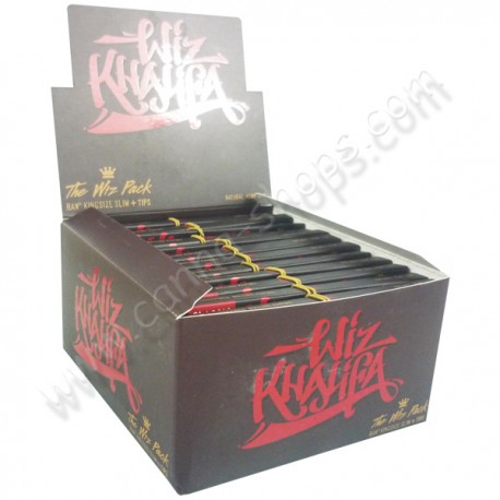 Boite de feuilles à rouler slim Wiz Khalifa 3 en 1