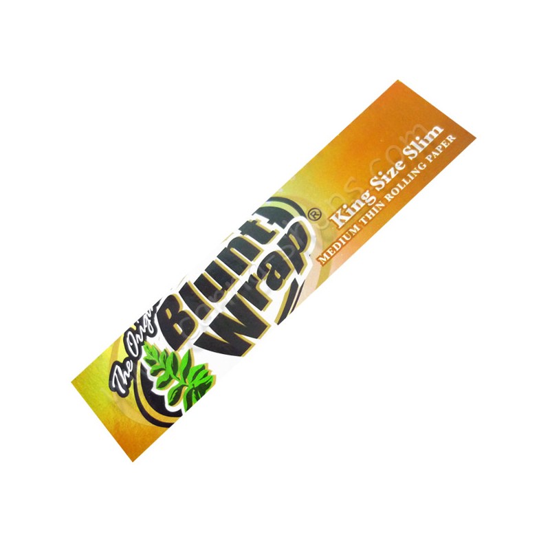 Feuilles à rouler Blunt wrap gold - Acheter feuilles slim blunt