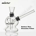 Micro Glass Bong H:10cm