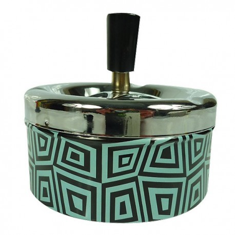 Ashtray metal retro style