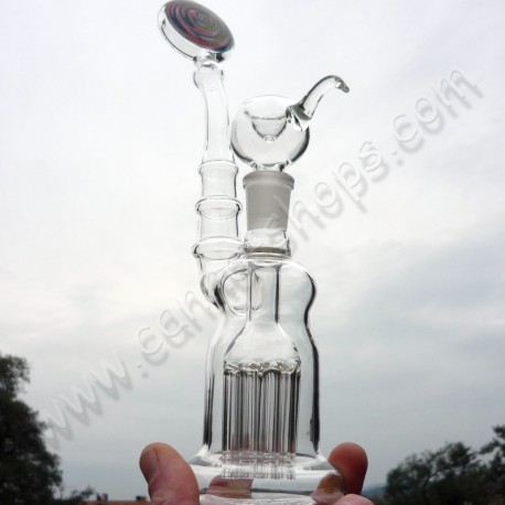 Bubbler met percolator 8 takken, gewoon verschrikkelijk