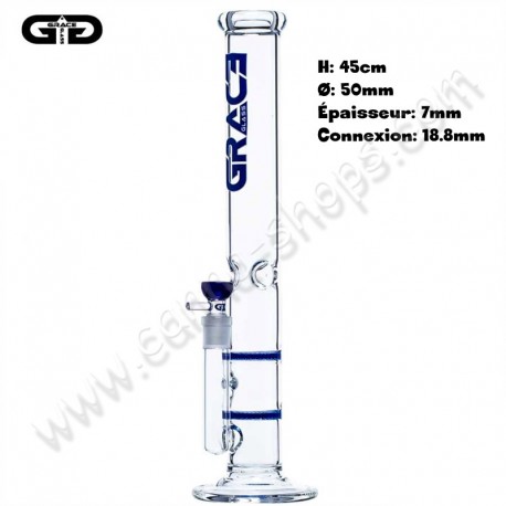 Bang Double Honeycomb percolateur Bleu de la marque Grace Glass