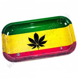 Rasta Leaf metalen dienblad