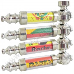 Pipa de metal Rasta