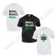 Pack 3 T-shirts spécial fumeurs de cannabis