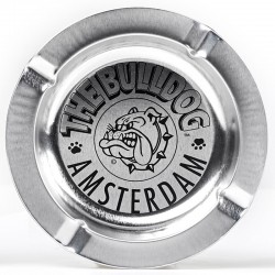 Cenicero The Bulldog Amsterdam de color plata