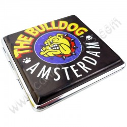 Metalen doos voor sigaretten The Bulldog Amsterdam