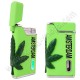 Briquet Turbo Cannabis Vert