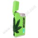 Briquet Turbo Cannabis Vert