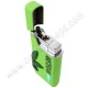 Briquet Turbo Cannabis Vert