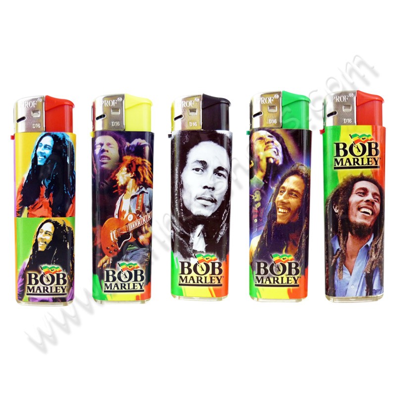 Clipper Lighter-Bob Marley - Poker Chips & Accessories