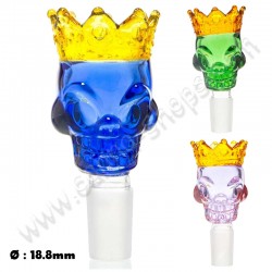 Douille King Skull de la marque Grace Glass