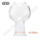 Dome en verre pour BHO 14.5 ou 18.8mm