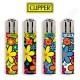 Lot of 4 lighters Clipper Flower