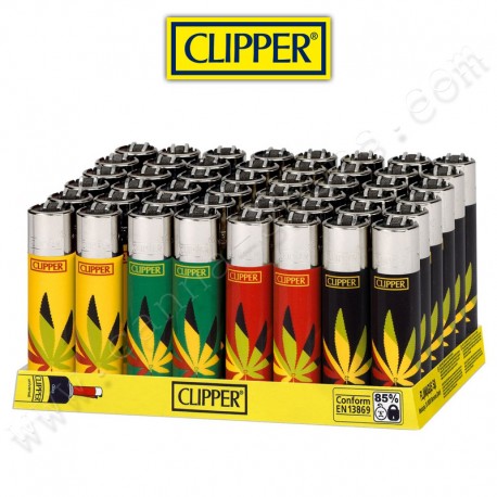 Lot de 4 Clipper Micro Leaf