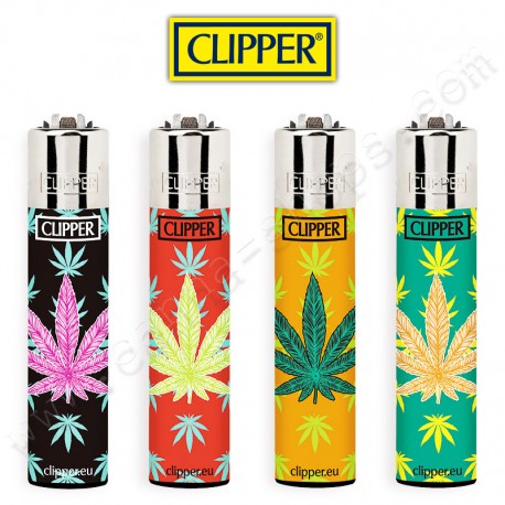 Clipper Multicolor Leaf, briquets clipper rechargeables