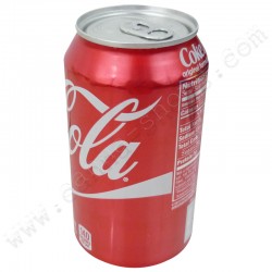 Lata de bebida Coca Cola