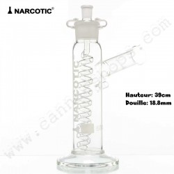 NARCOTIC Straight Bong 39cm