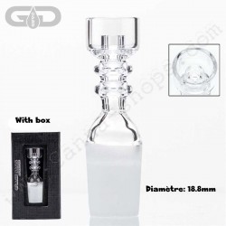 Clou domeless Quartz Nail 18,8mm