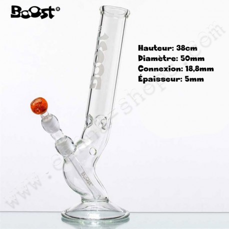 Bang en verre Boost Bolt 38cm système Ice