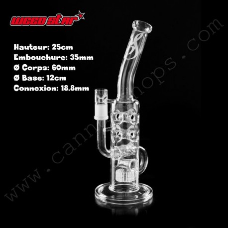 Bubbler à percolateur Weedstar Lucky Lucke