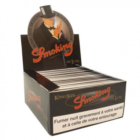 Feuilles Smoking Deluxe vendues par boite
