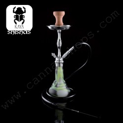 Kaya Shisha Frosted Earthquake Chrome