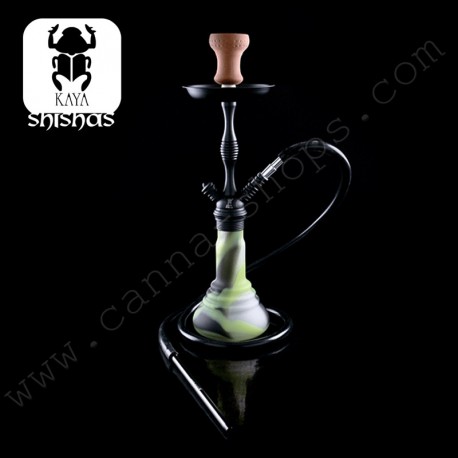 Chicha qualité professionnelle Kaya Shisha Frosted Earthquake Black