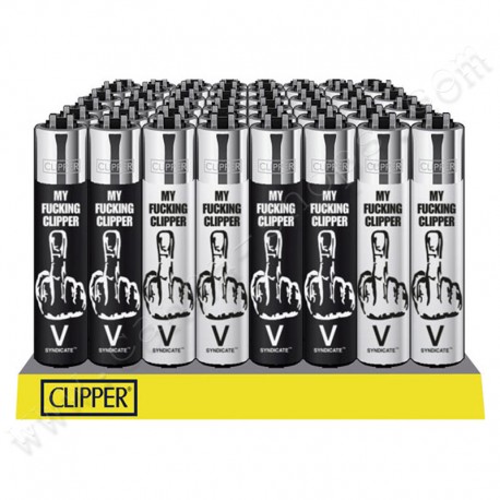 Clipper My Fucking Clipper vendu en lot de 4 briquets